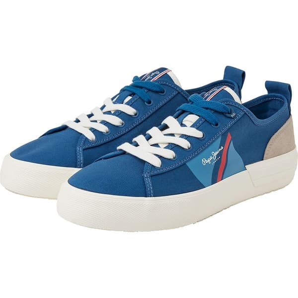 Pepe Jeans Allen Flag Color Skor Blå EU 43 Man