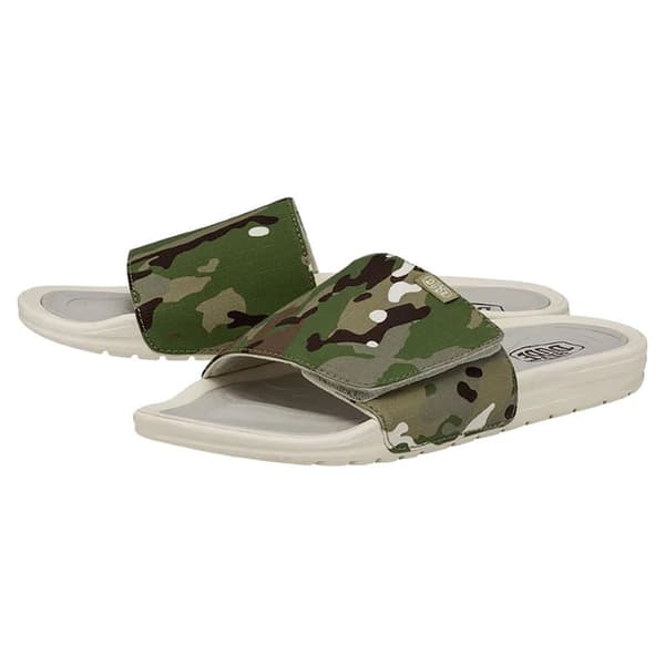 Hey Dude Phoenix Camo Klipklapper Grøn EU 44 Mand