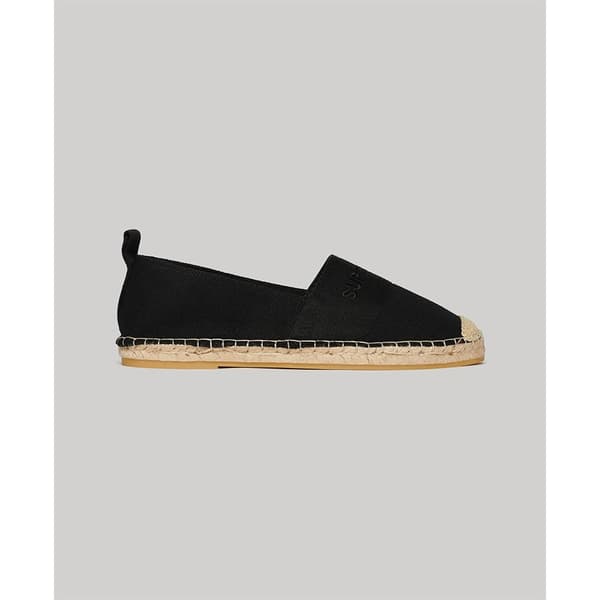 Superdry Canvas Espadriller Svart EU 39 Kvinna