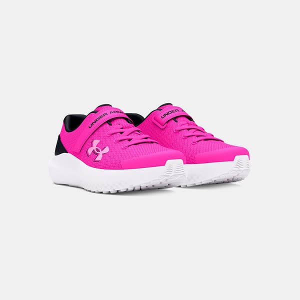 Under Armour Ps Surge 4 Ac Löparskor Rosa EU 29 1/2 Pojke