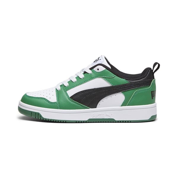 Puma Rebound V6 Lo J Skor Grönt EU 36 Pojke