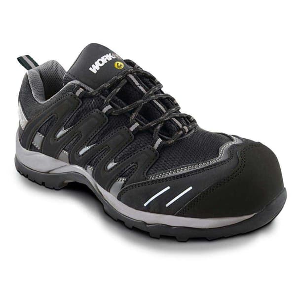 Workfit Trail Esd Sikkerhedssko Sort EU 38