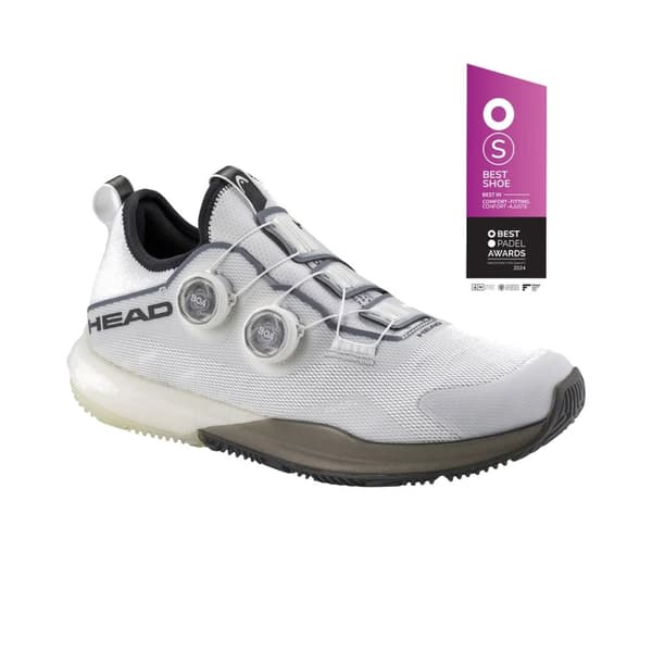 Head Motion Pro BOA Padel White 2024 46