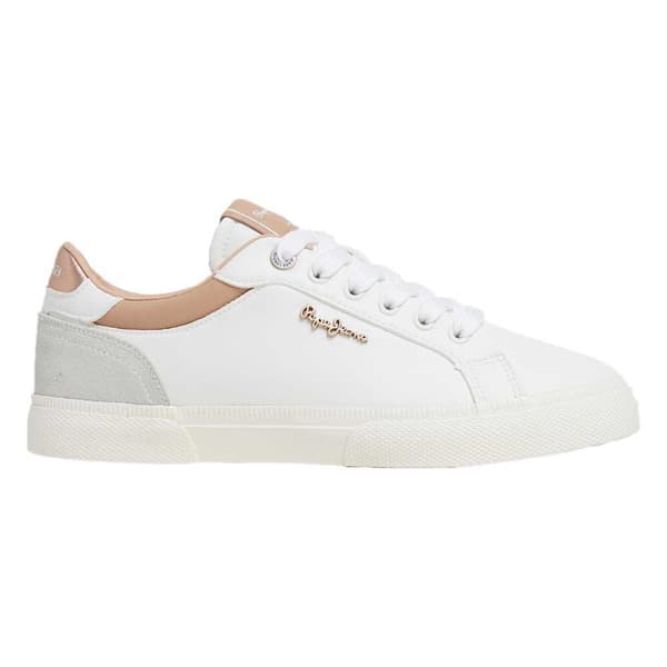 Pepe Jeans Kenton Court Skor Vit EU 37 Kvinna