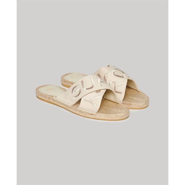 Superdry Cross Strap Espadriller Gylden EU 39 Kvinde