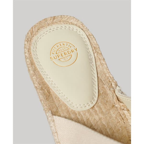 Superdry Cross Strap Espadriller Gylden EU 39 Kvinde