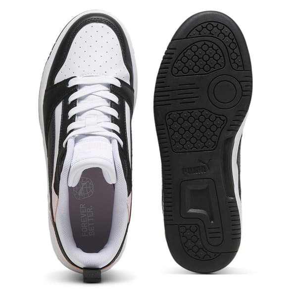 Puma Rebound V6 Lo Skor Vit,Svart EU 39 Pojke