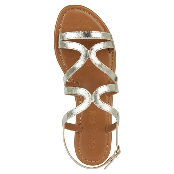 Geox Sozy Sandaler Guld EU 39 Kvinna