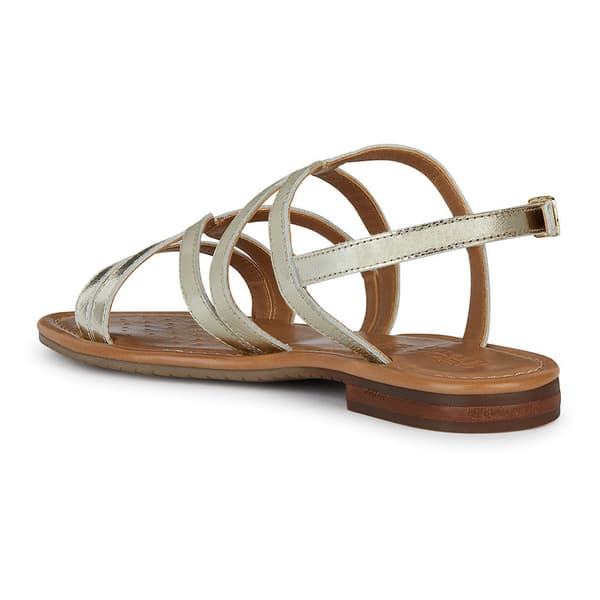 Geox Sozy Sandaler Guld EU 39 Kvinna