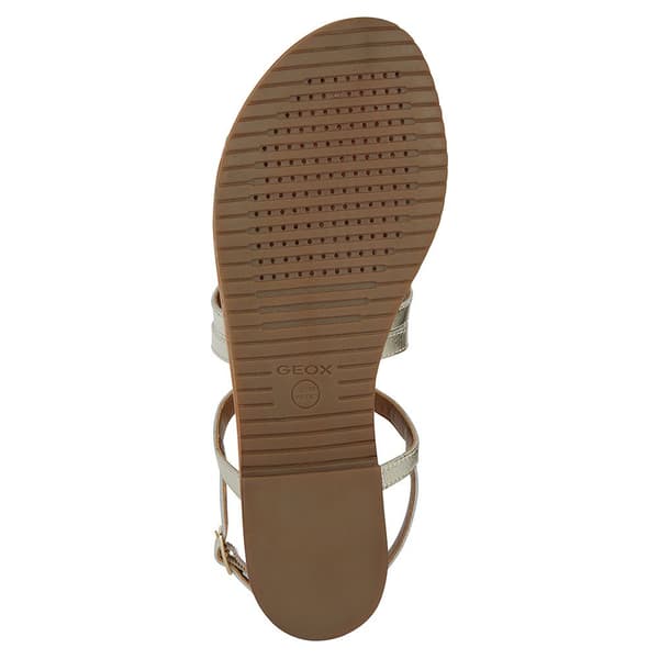 Geox Sozy Sandaler Guld EU 39 Kvinna