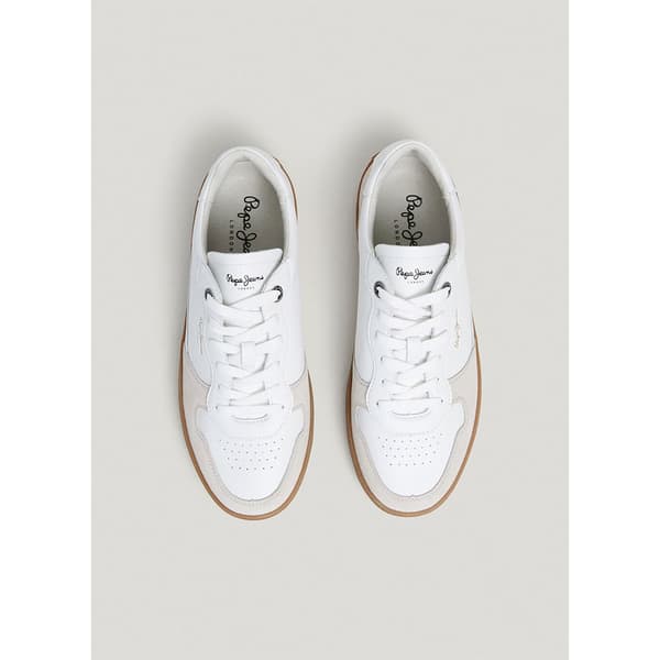 Pepe Jeans Camden One M Sko Hvid EU 44 Mand