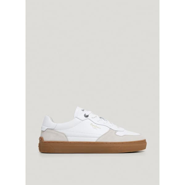 Pepe Jeans Camden One M Sko Hvid EU 44 Mand