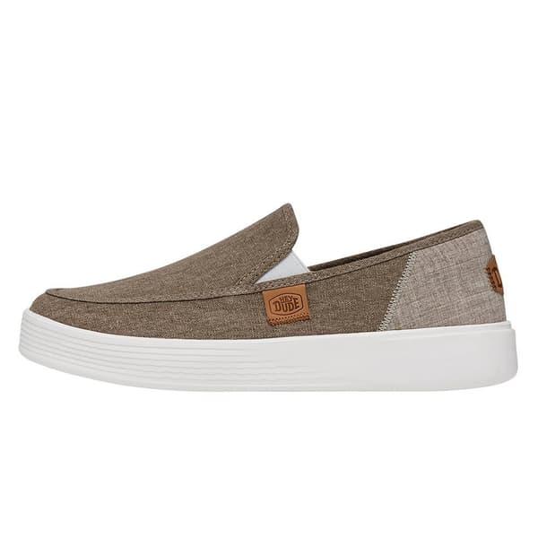 Hey Dude Sunapee Craft Linen Sko Grøn EU 45 Mand