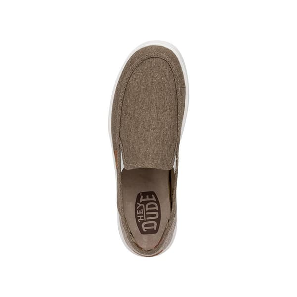 Hey Dude Sunapee Craft Linen Sko Grøn EU 45 Mand