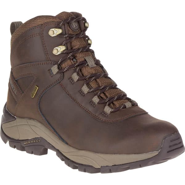 Merrell Vego Mid Leather Wp Vandrestøvler Brun EU 46 1/2 Mand