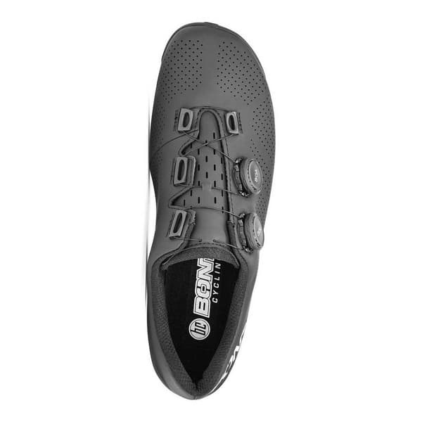 Bont Riot+ 24 Landsvägscykelsko Sort EU 42 1/2 Mand