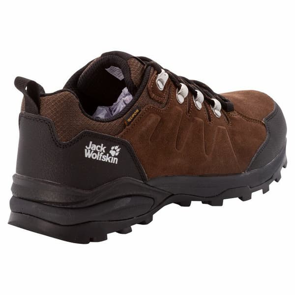 Jack Wolfskin Shoes Refugio Texapore Low Vaelluskengät Ruskea EU 44 Mies