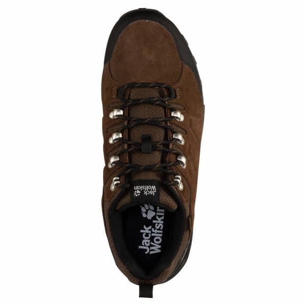 Jack Wolfskin Shoes Refugio Texapore Low Vaelluskengät Ruskea EU 44 Mies