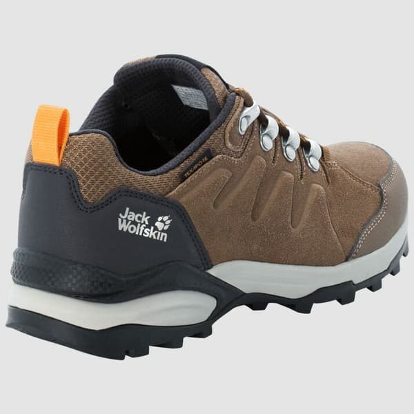 Jack Wolfskin Refugio Texapore Vandringsskor Brun EU 40 1/2 Kvinna