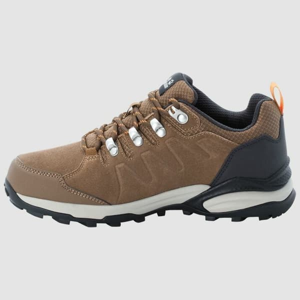 Jack Wolfskin Refugio Texapore Vandringsskor Brun EU 40 1/2 Kvinna
