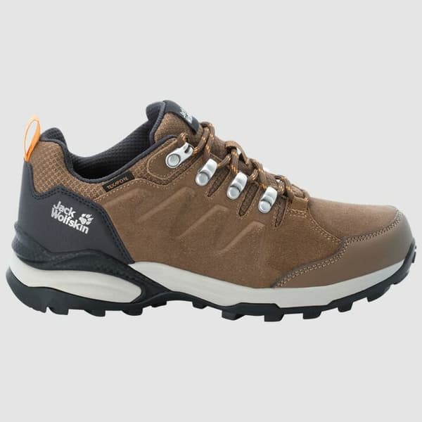 Jack Wolfskin Refugio Texapore Vandringsskor Brun EU 40 1/2 Kvinna