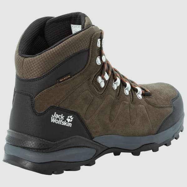 Jack Wolfskin Shoes Refugio Texapore Mid Vandringsskor Grönt EU 45 1/2 Man