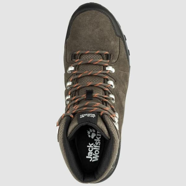 Jack Wolfskin Shoes Refugio Texapore Mid Vandringsskor Grönt EU 45 1/2 Man