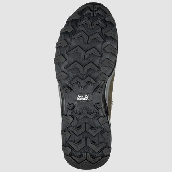 Jack Wolfskin Shoes Refugio Texapore Mid Vandringsskor Grönt EU 45 1/2 Man