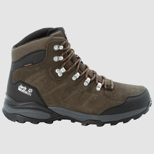 Jack Wolfskin Shoes Refugio Texapore Mid Vandringsskor Grönt EU 45 1/2 Man