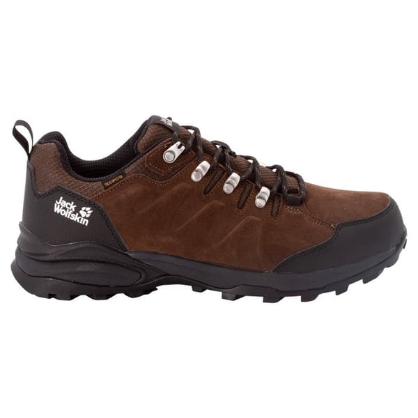 Jack Wolfskin Shoes Refugio Texapore Low Vandresko Brun EU 40 1/2 Mand