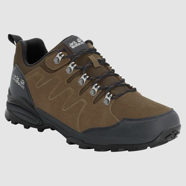 Jack Wolfskin Shoes Refugio Texapore Low Vandresko Brun EU 40 1/2 Mand