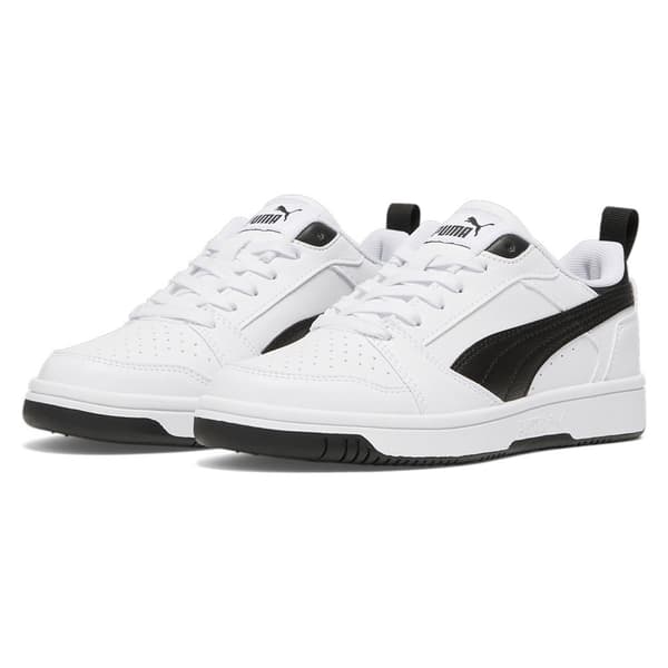 Puma Rebound V6 Lo Skor Vit EU 37 Pojke