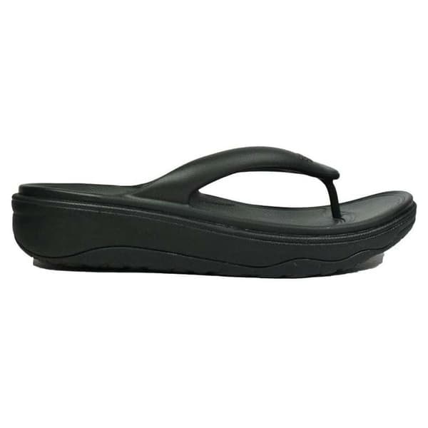 Fitflop Relieff Recovery Toe-post Tofflor Svart EU 37 Kvinna