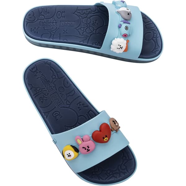 Melissa Beach Next Gen + Bt21 Klipklapper Blå EU 39 Kvinde