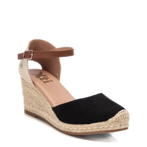 Xti 140746 Kiilakorkoiset Espadrillot Musta EU 40 Nainen