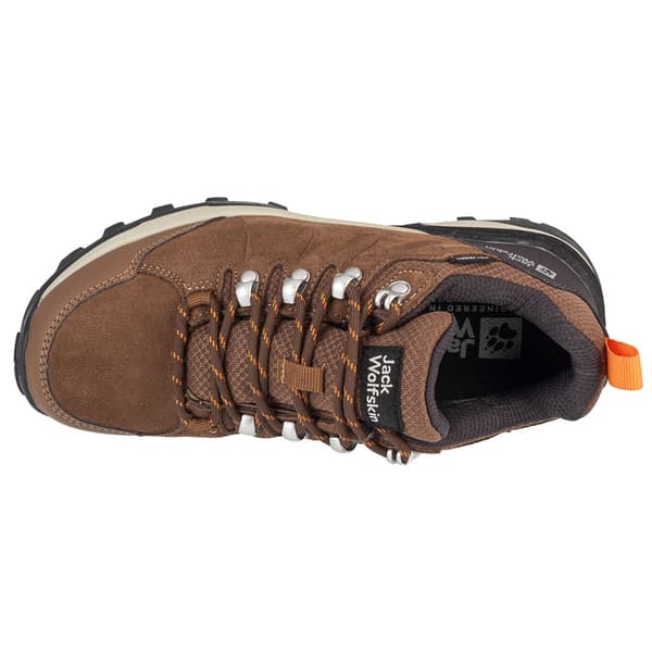 Jack Wolfskin Refugio Texapore Vandringsskor Brun EU 43 Kvinna