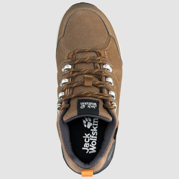 Jack Wolfskin Refugio Texapore Vandringsskor Brun EU 43 Kvinna