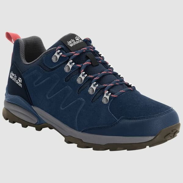 Jack Wolfskin Shoes Refugio Texapore Low Vaelluskengät Sininen EU 39 Nainen