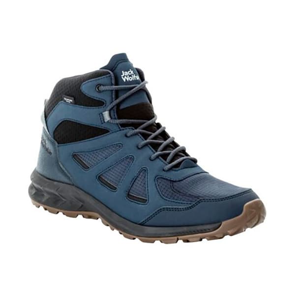 Jack Wolfskin Woodland 2 Texapore Mid Vandringskängor Blå EU 47 Man