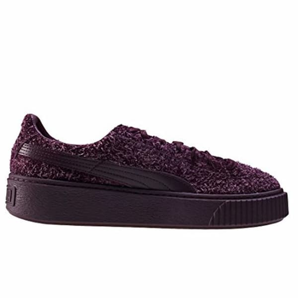Gymnastiksko, Dam Puma Suede Platform Eletal Violett - 38