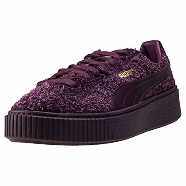 Gymnastiksko, Dam Puma Suede Platform Eletal Violett - 38