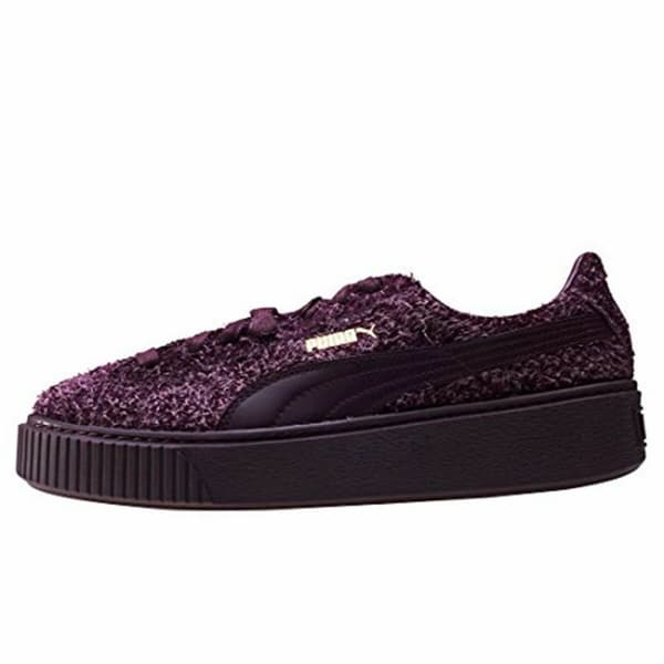 Gymnastiksko, Dam Puma Suede Platform Eletal Violett - 38