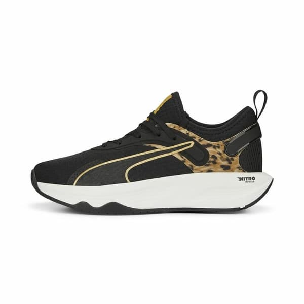 Gymnastiksko, Dam Puma Pwr Xx Nitro Safari Glam Svart - 36