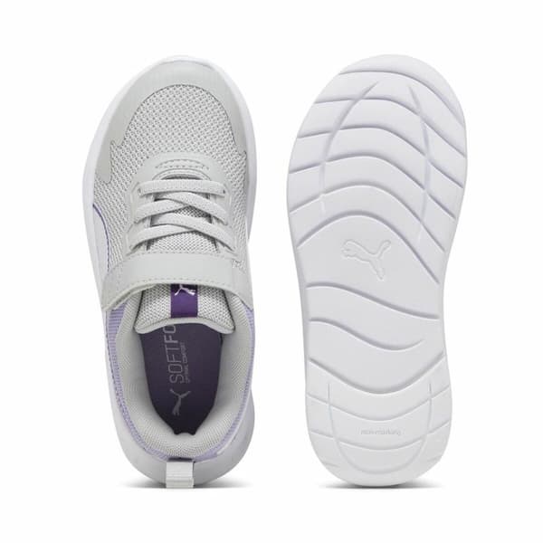 Sportskor för barn Puma Evolve Run Mesh Ljusgrå - 29