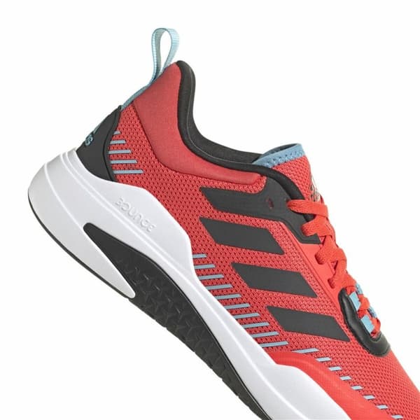 Gymnastikskor, Herr Adidas Trainer V Röd - 44