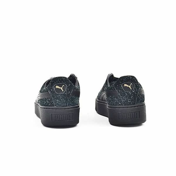 Sportssneakers til damer Puma Suede Platform Eletal Sort - 40