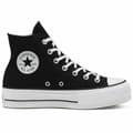Miniatyrbillede 5 af 11: Kondisko til Kvinder Converse All Star Platform High Top Sort - 38