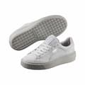 Miniatyrbillede 5 af 8: Sportssneakers til damer Puma Basket Platform Reset Hvid - 37