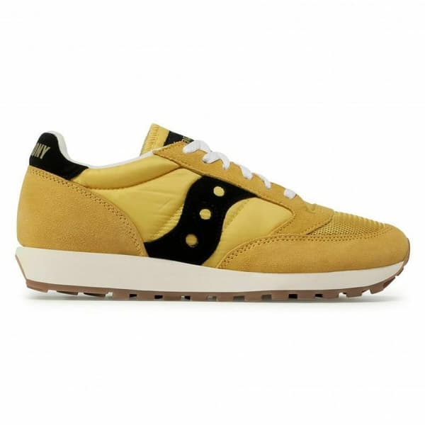 Kvinde Casual Sneakers Saucony Jazz Original Vintage Suede Gul - 37