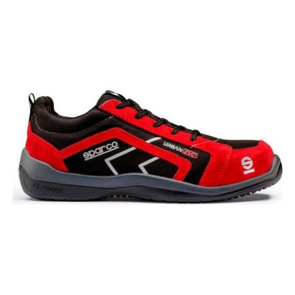 Skyddssko Sparco Urban EVO 07518 Svart/Röd - 39